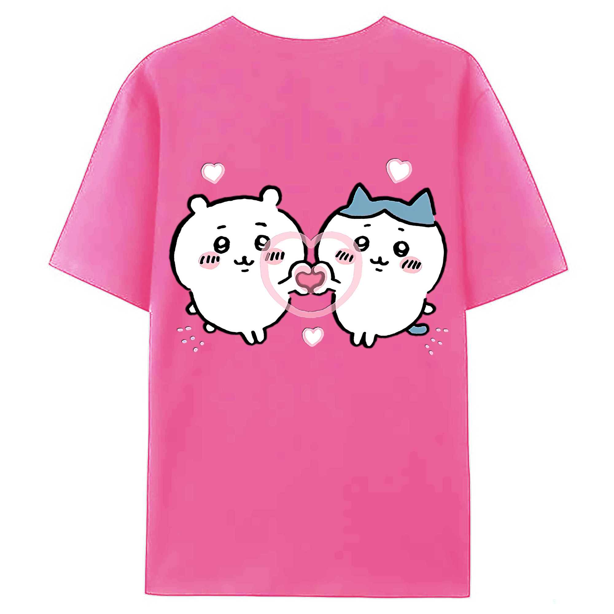 （画像用） ちいかわ ちいかわ Chii-kawa chiikawa レディース半袖Tシャツ(バックプリント)